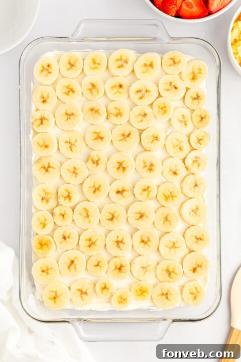 Sweet crushed pineapple, thoroughly drained and ready for layering.