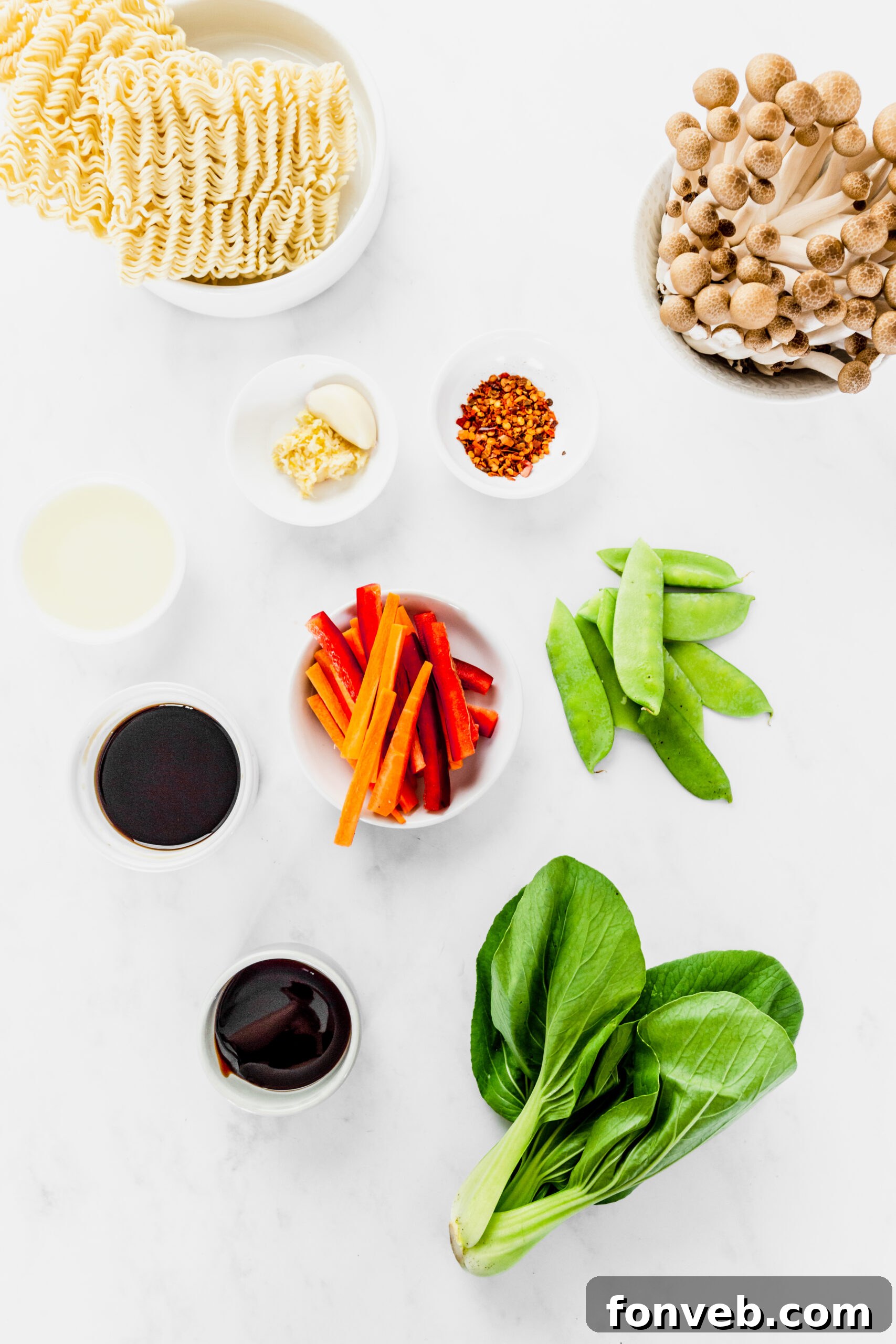 All ingredients needed for this recipe. 