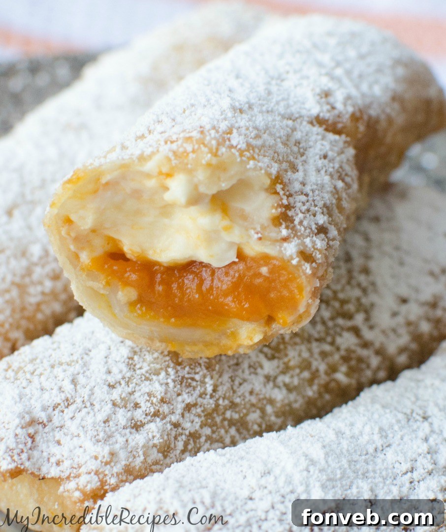 Crispy Pumpkin Cheesecake Rolls 2 Crispy Pumpkin Cheesecake Taquitos