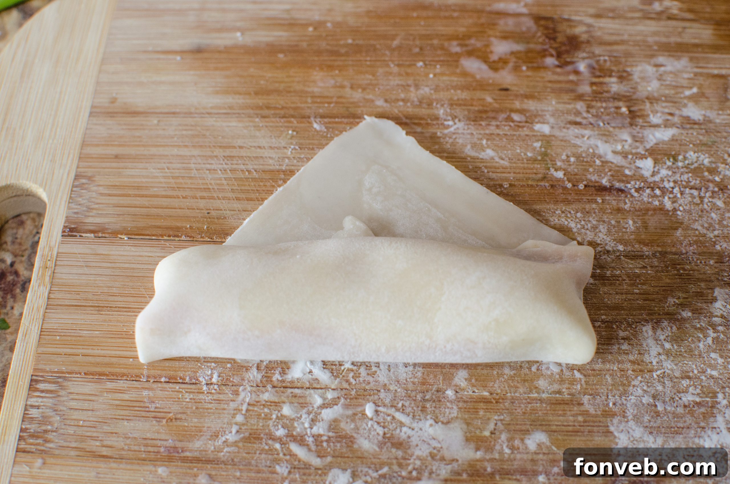 Crispy Pumpkin Cheesecake Rolls 4 Rolling Egg Roll Wrappers for Taquitos