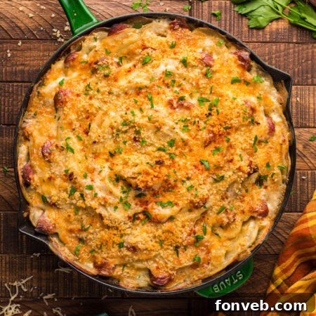 Au Gratin Potatoes & Sausage