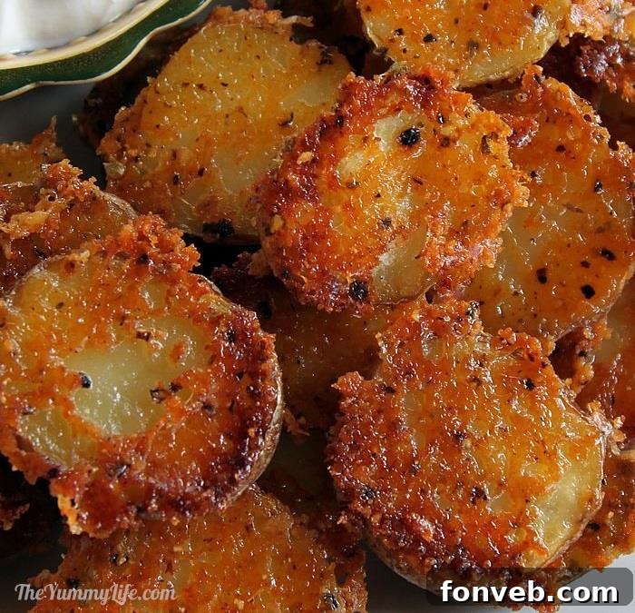 Epic Recipes You Can't Resist 12 Crispy Parmesan Garlic Roasted Baby Potatoes