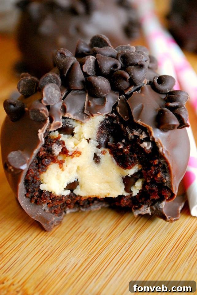 Epic Recipes You Can't Resist 16 Irresistible Chocolate Chip Cookie Dough Brownie Bombs