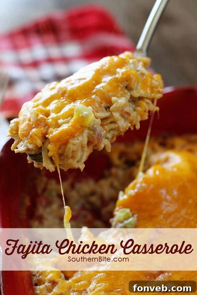 Epic Recipes You Can't Resist 3 Spicy Fajita Chicken Casserole