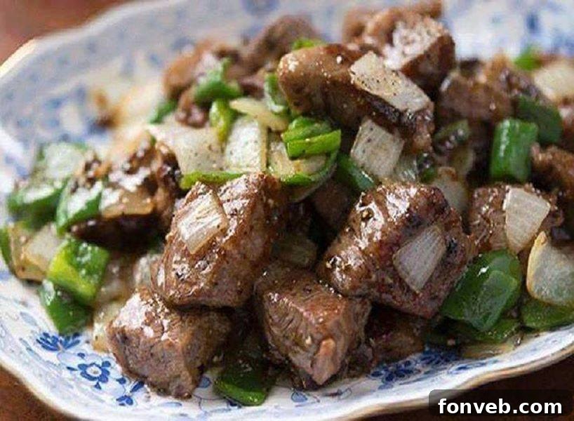 Epic Recipes You Can't Resist 29 Delicious Beef Tips with Peppers & Onions