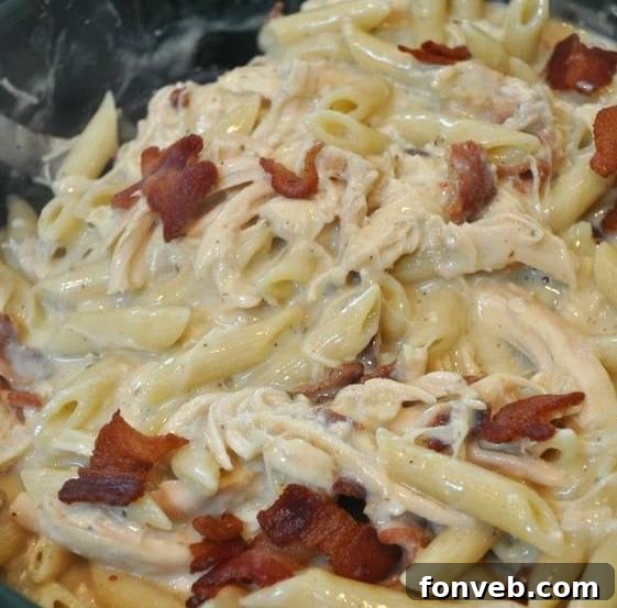 Epic Recipes You Can't Resist 9 Smothered Bacon Ranch Chicken Penne Pasta
