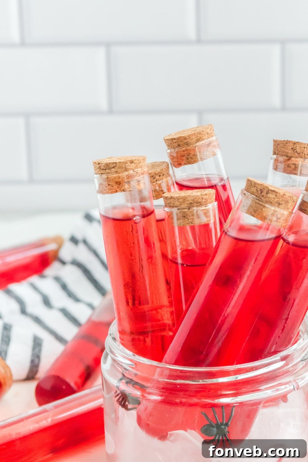 test tube shots alcohol