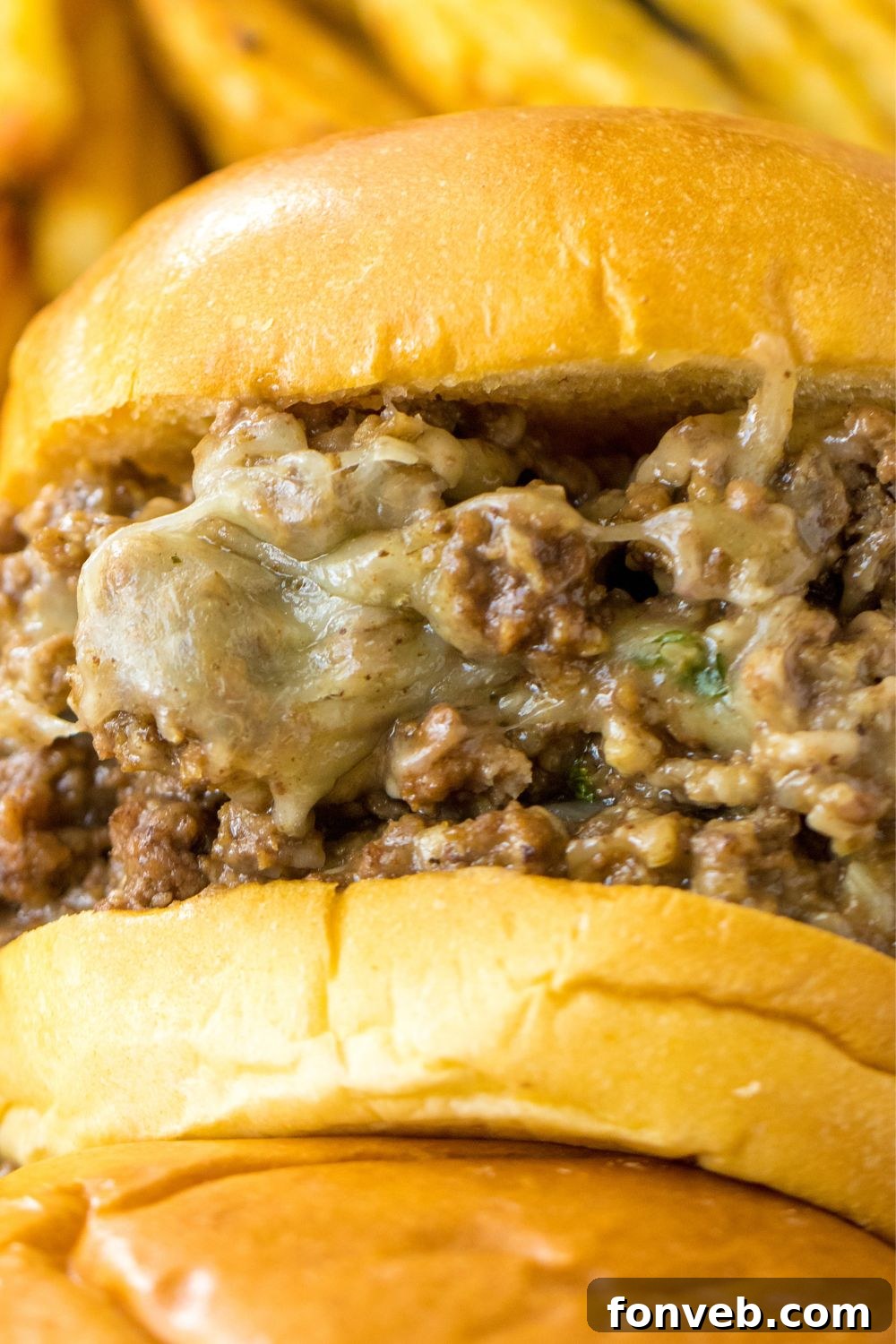 french dip sandwiches on a tray 