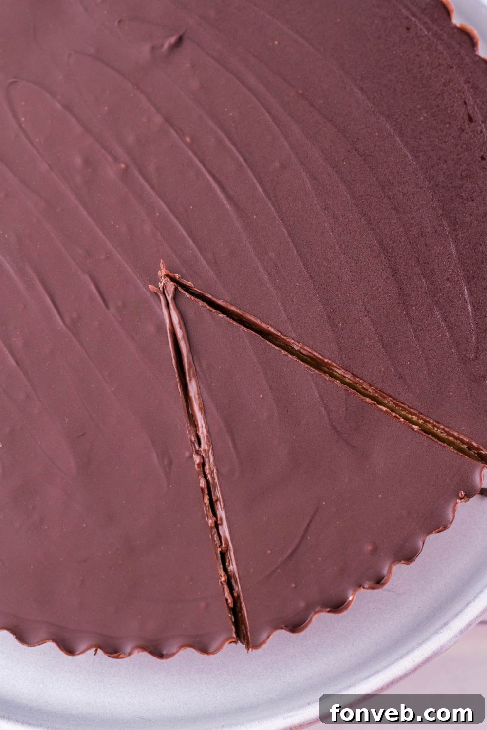 Giant Reese's Cup Pie