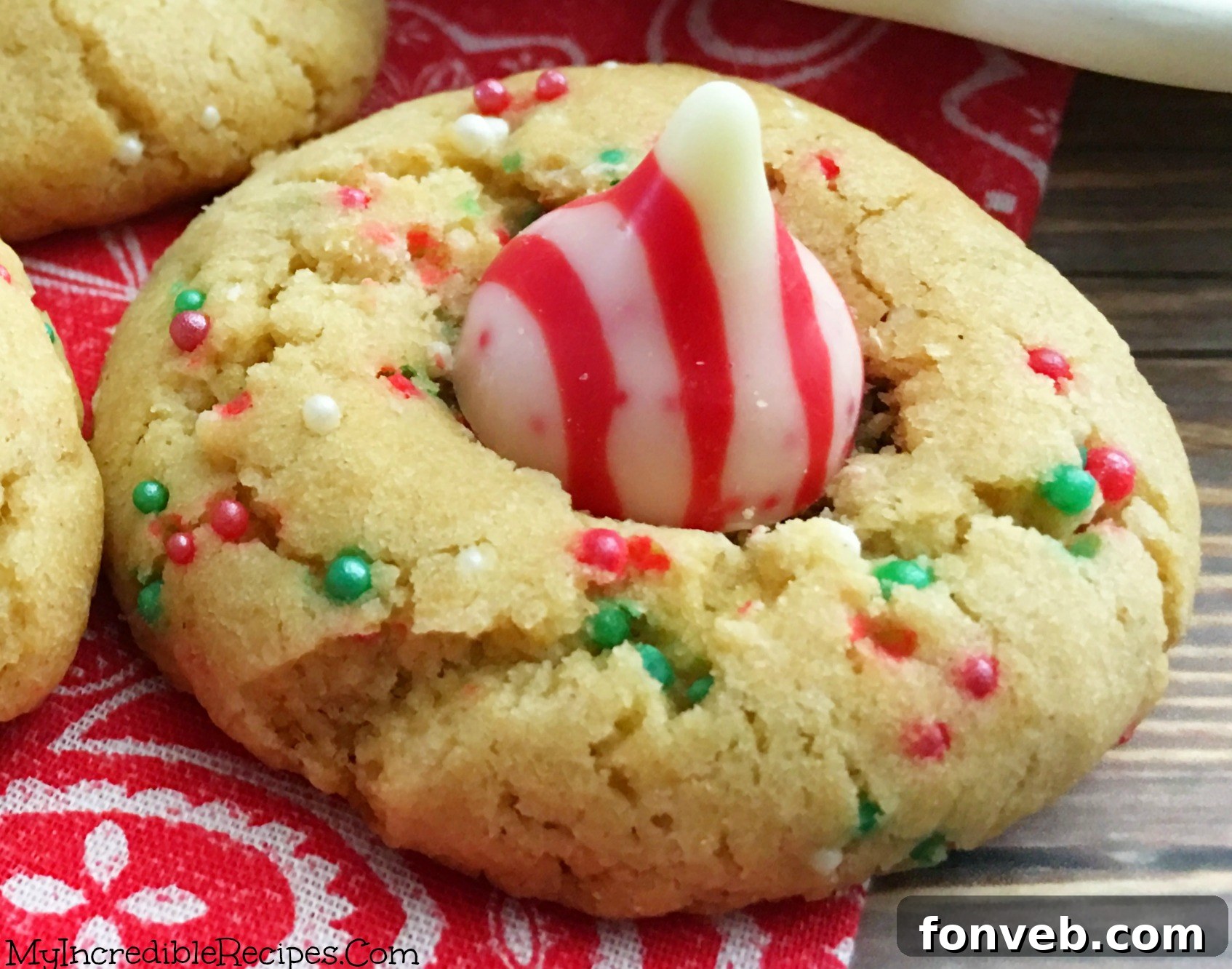 A plate of freshly baked holiday cookies