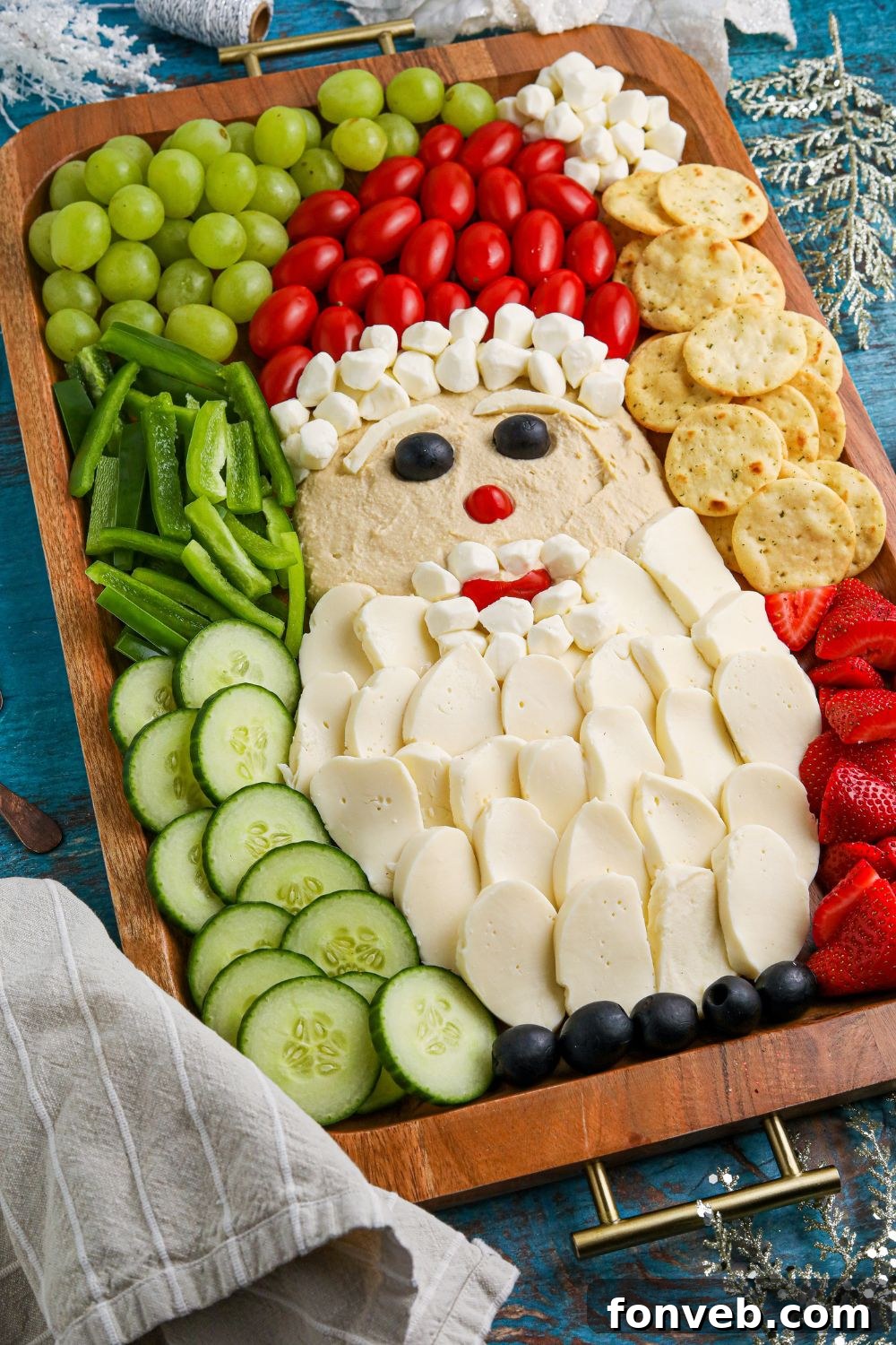 Santa Claus charcuterie