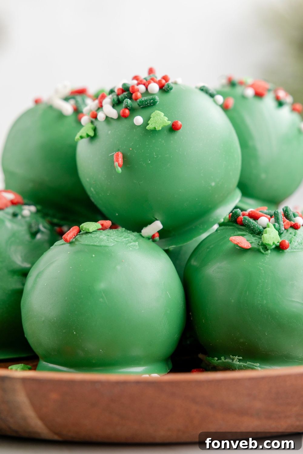 Lofthouse's Signature Christmas Truffles 19 truffles close up on a table