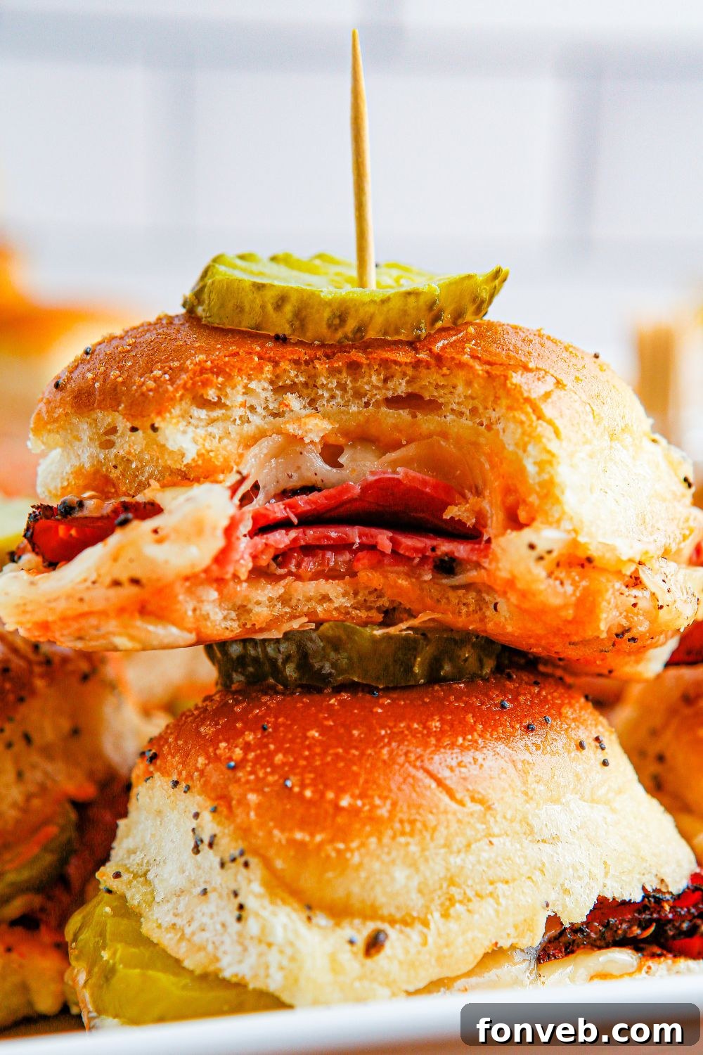 hot pastrami sandwiches