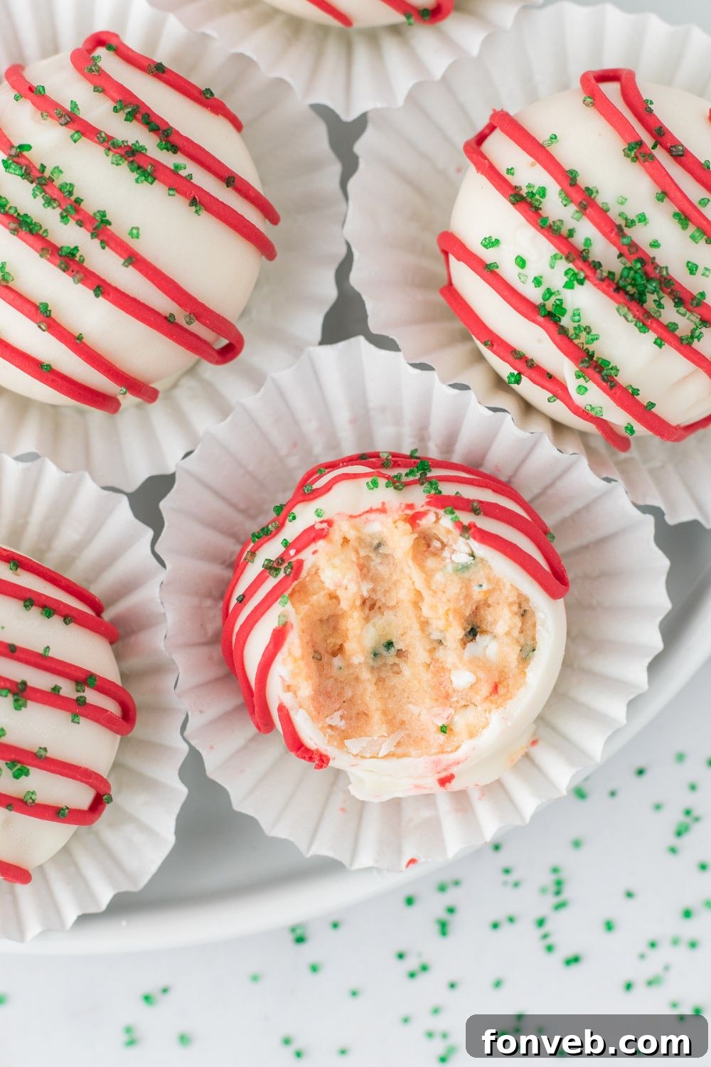 snack cakes in a container with a mini cupcake liner on them 
