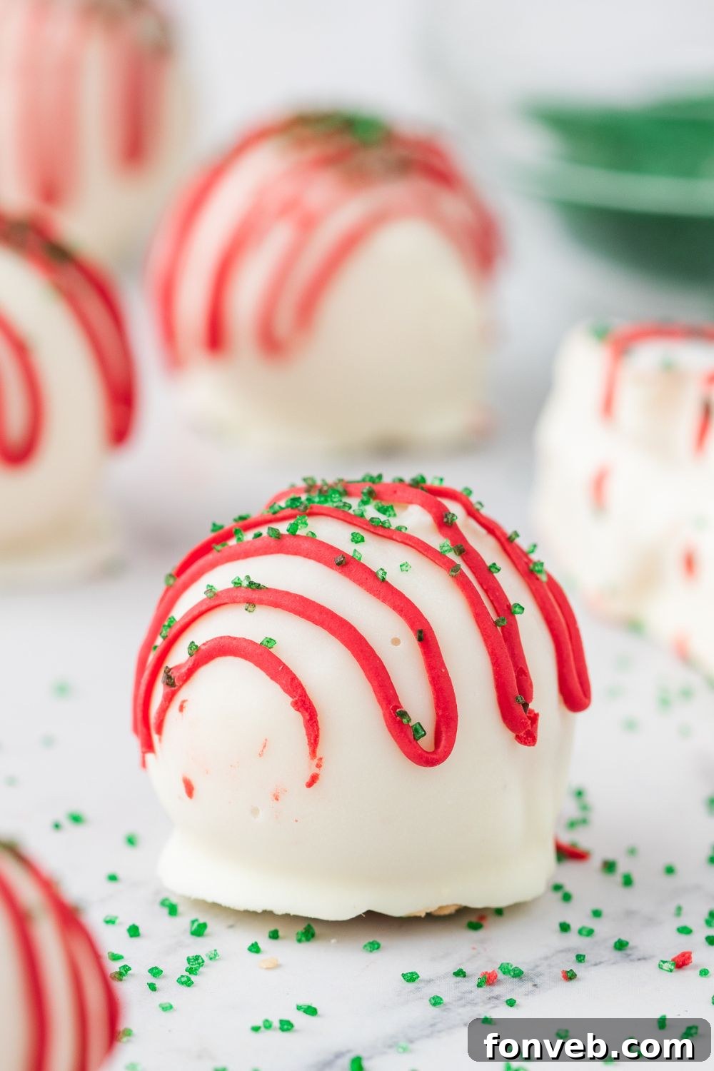 cake pop christmas tree