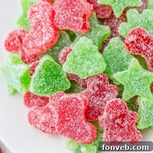 Yuletide Jewels 25 Christmas Gumdrops on a plate