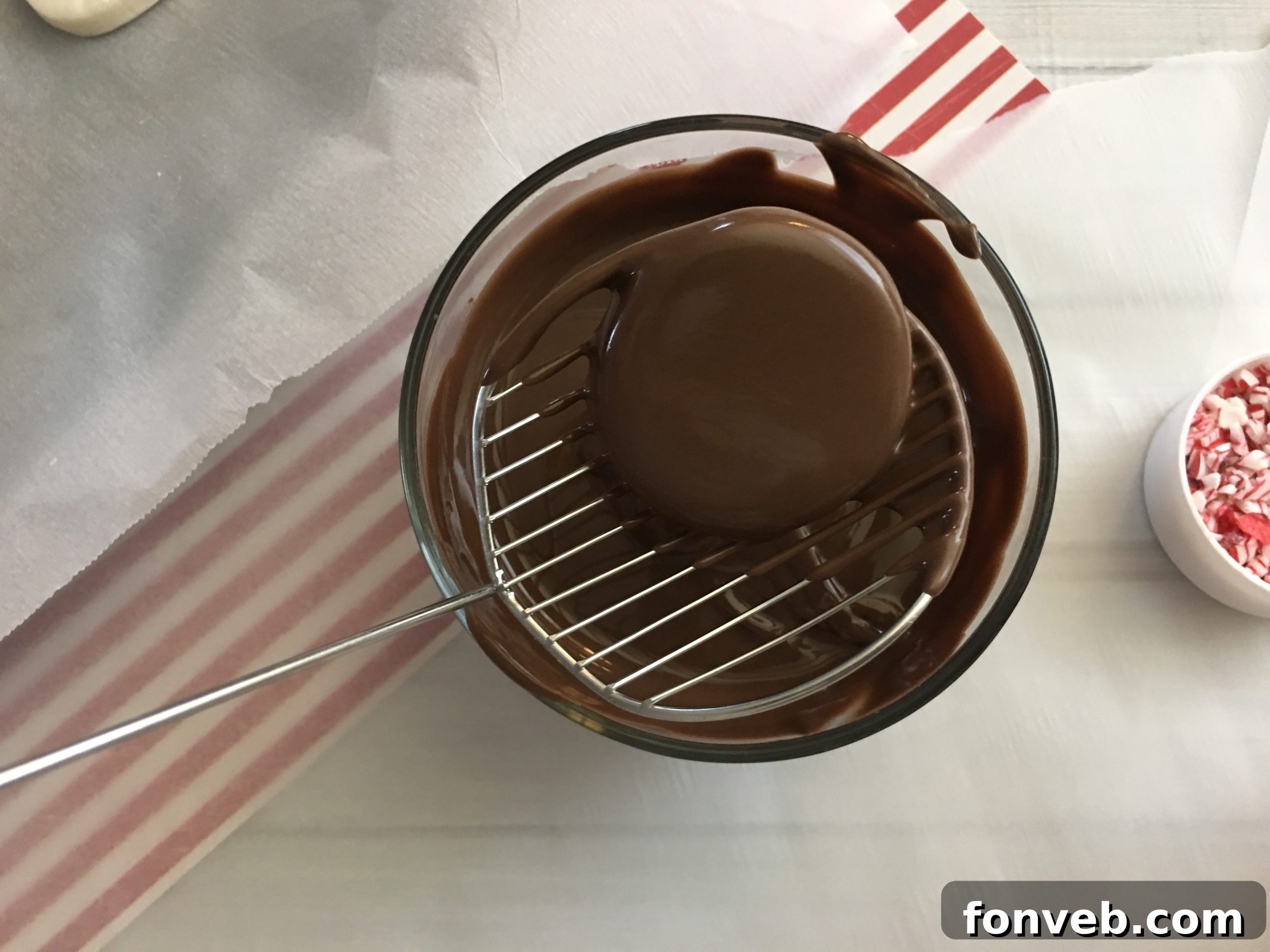 Easy Homemade Peppermint Patties 8 Uncoated peppermint patty filling shapes