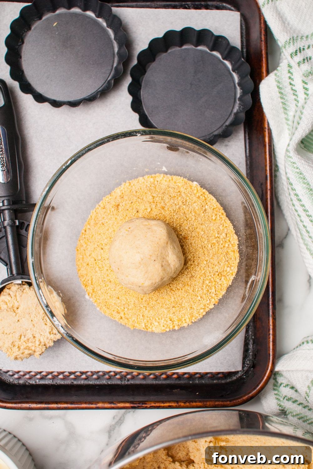 Tangy Key Lime Pie Cookies 7 Crumbl Key Lime Pie Cookies ball rolled in graham crackers