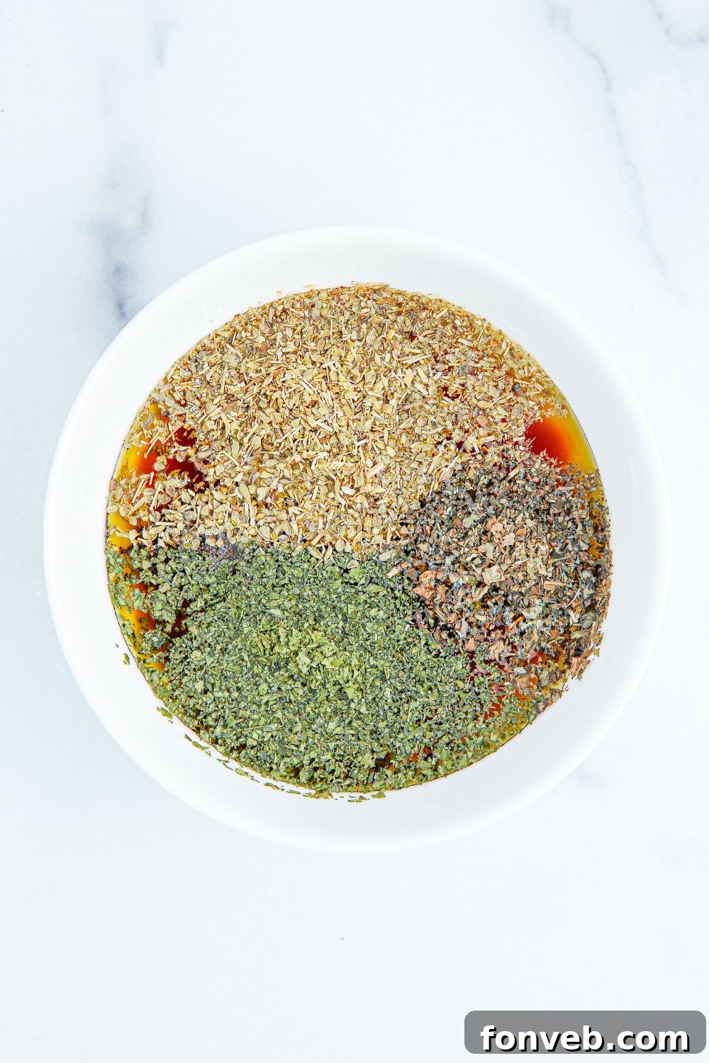 Overhead shot of freshly cooked rotini pasta, ready for the Summer Pasta Salad.