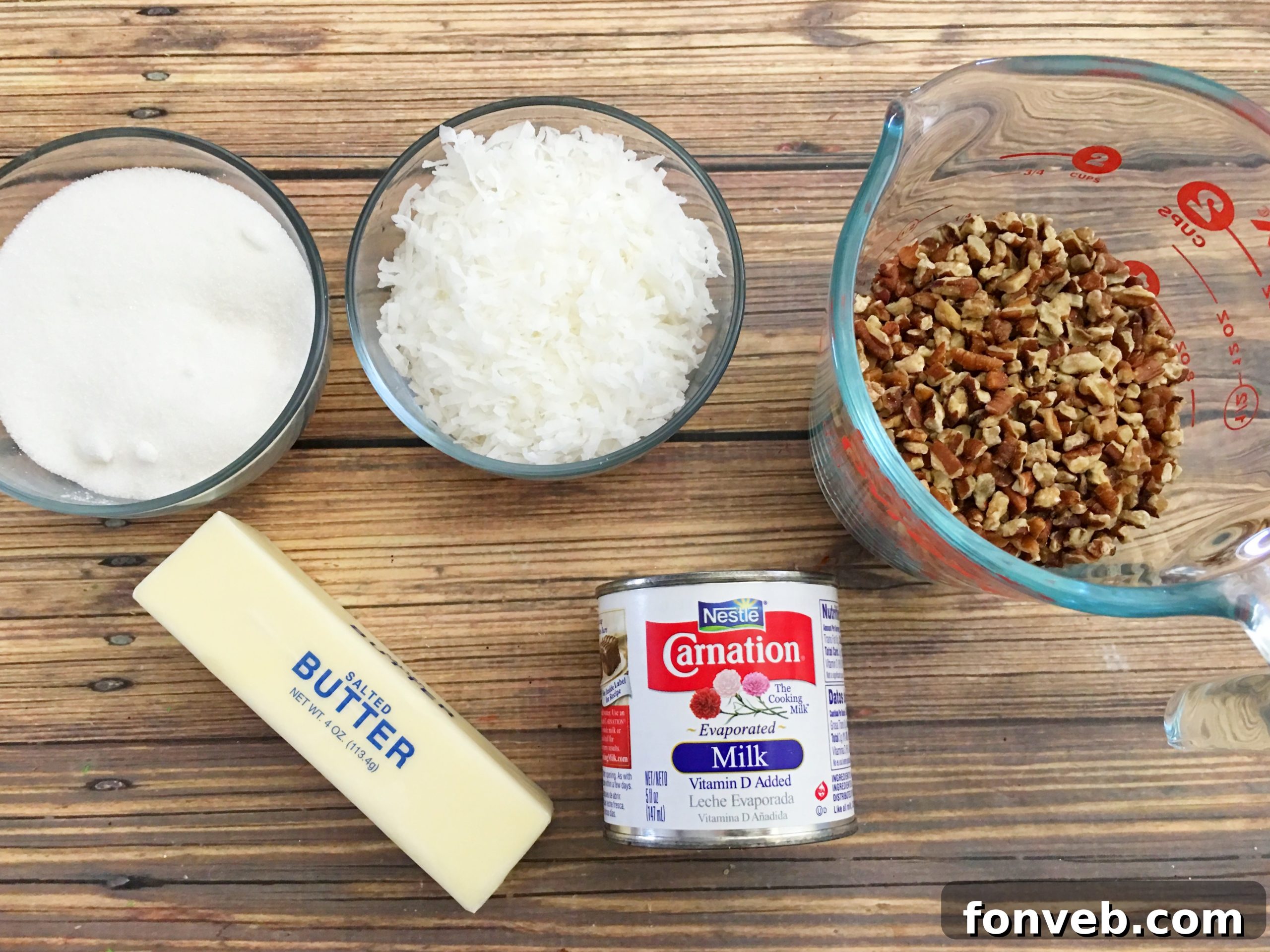 Preparing the Do Nothing Tornado Cake, showing the batter in a baking pan.