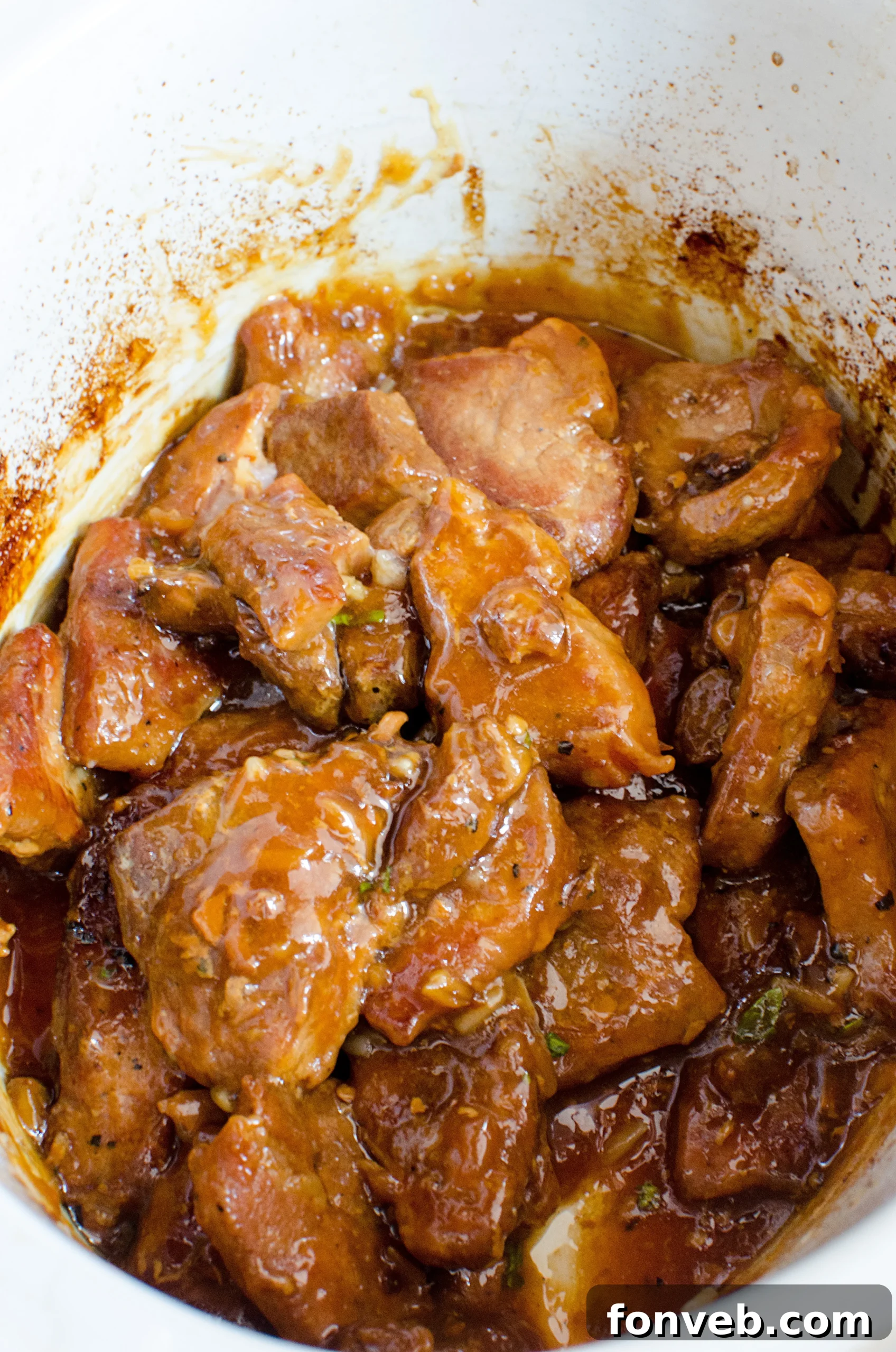 Tender Garlic Ginger Slow Cooker Pork 5 Fresh ginger, garlic, and lime – key ingredients being prepared for the sauce.