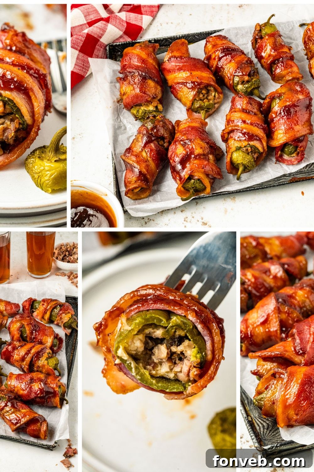 Texas Twinkies collage of twinkies on plates