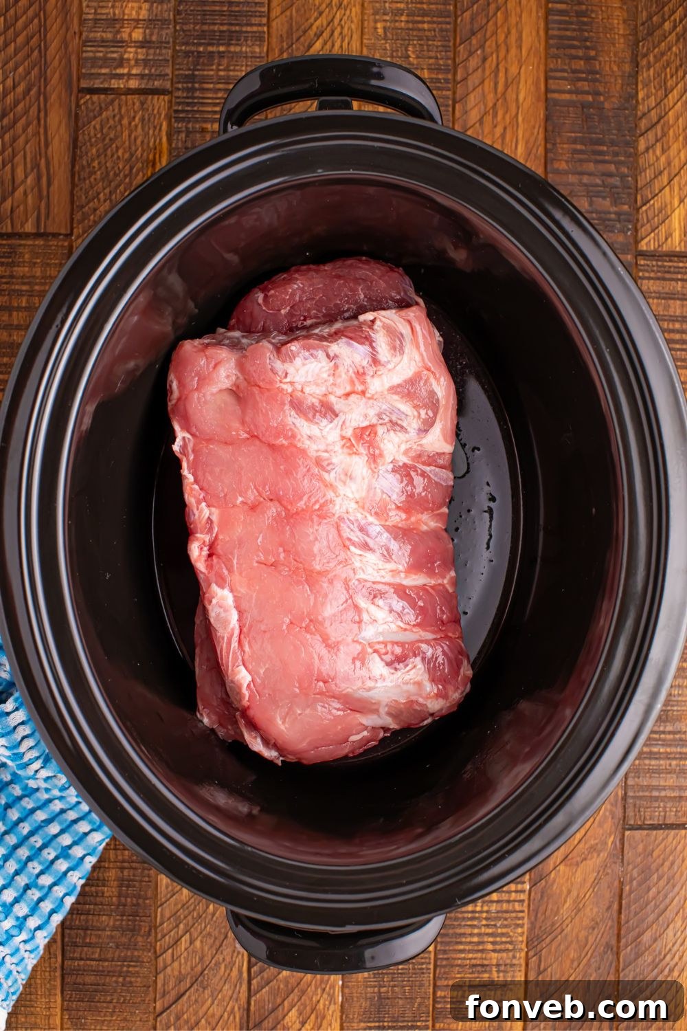 pork baby back ribs in slow cooker