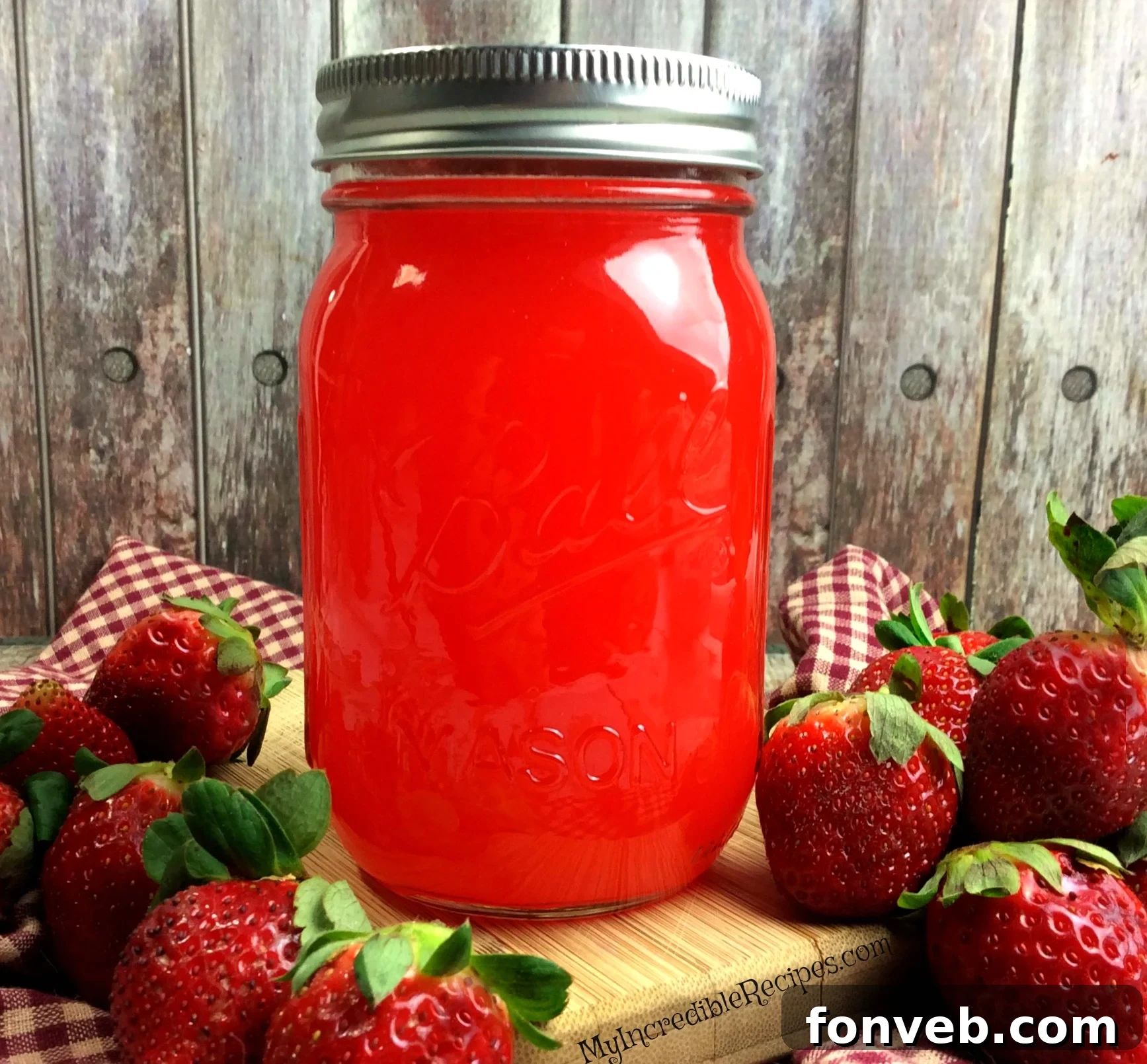 Fresh, ripe strawberries, sweet sugar, and lemon juice ready for homemade moonshine