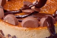 Decadent Peanut Butter Brownie Cheesecake