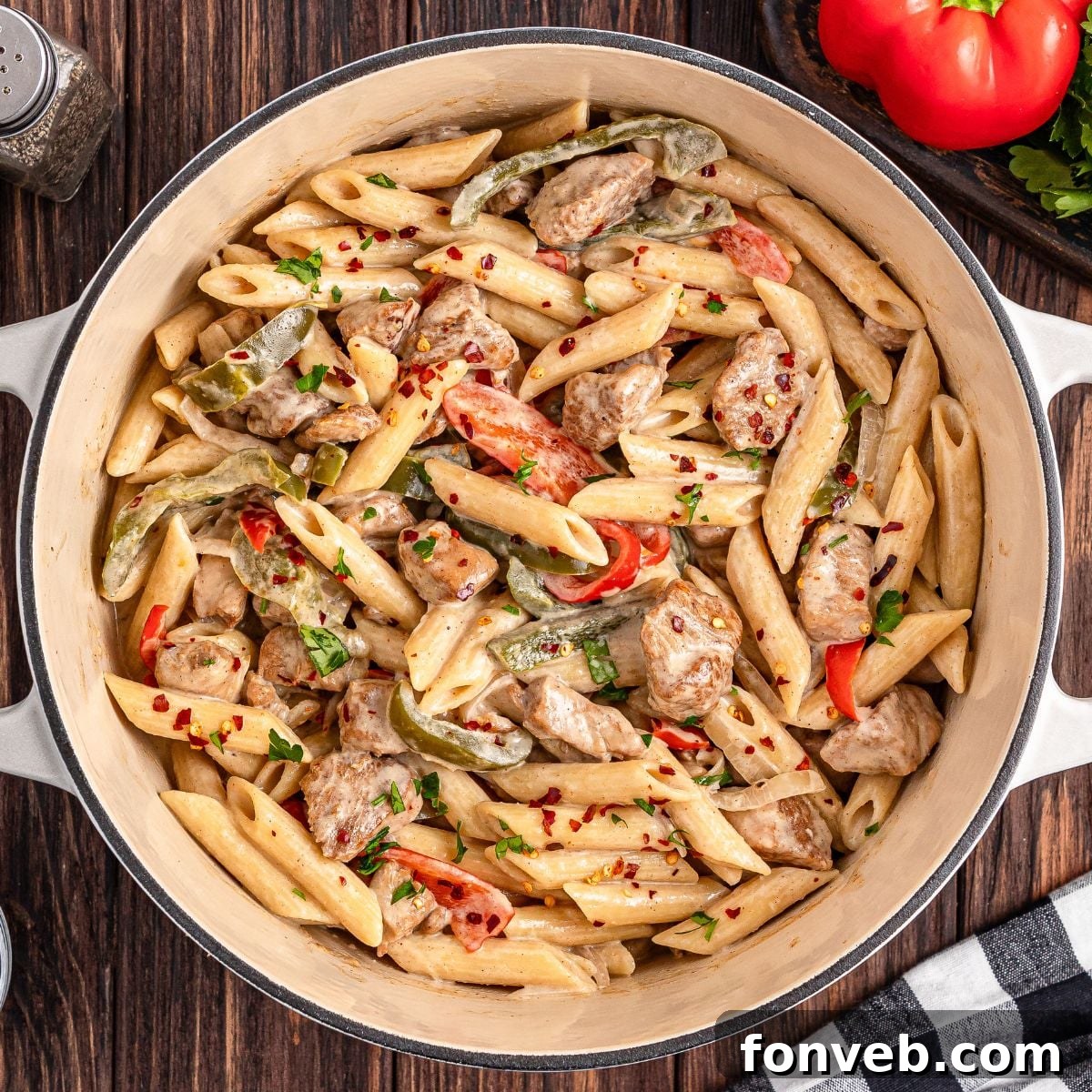 Reggae Ragu 4 Rasta Pasta in a pot on the table