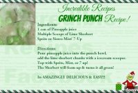 Merry Grinchmas Punch