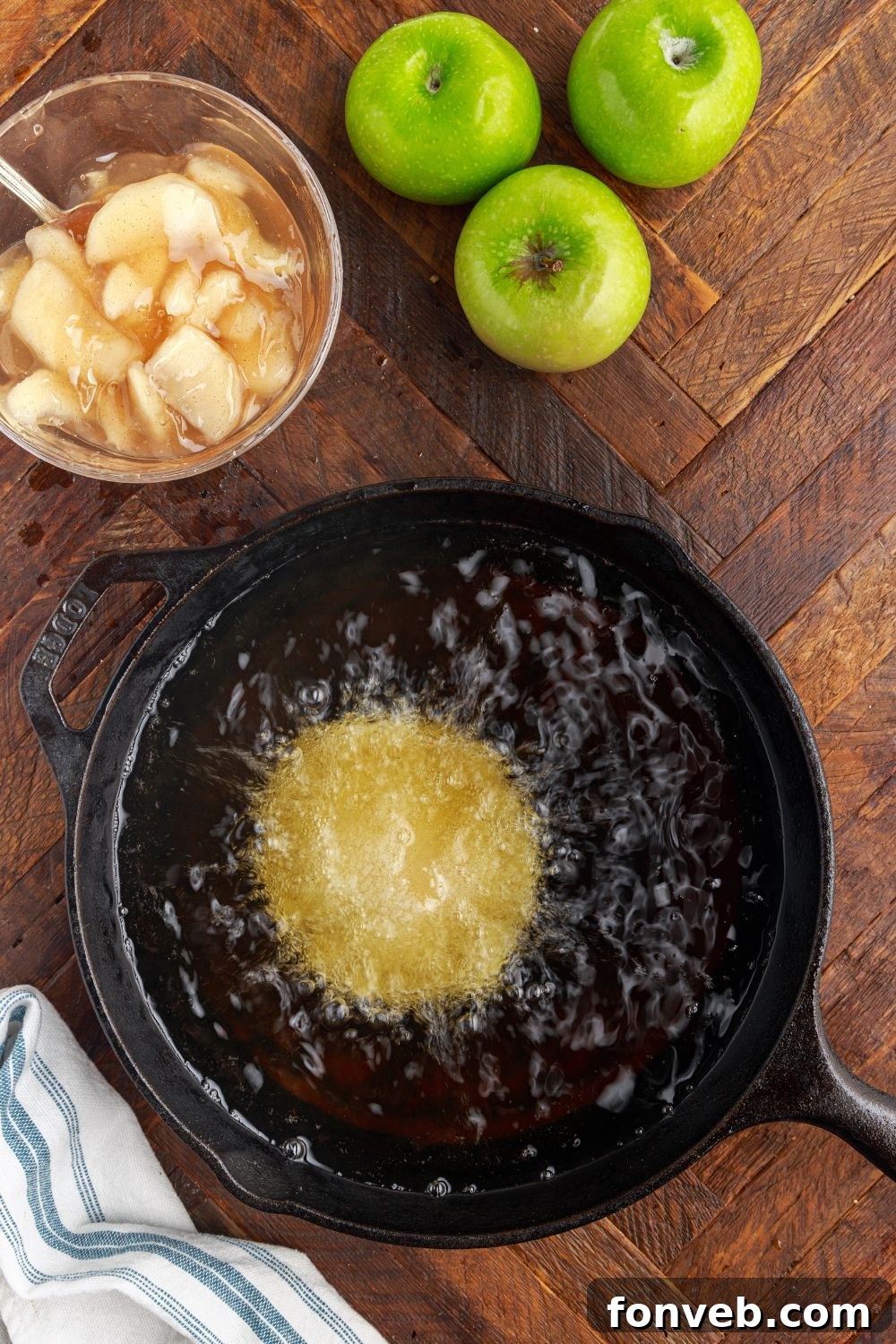 Golden Glazed Apple Hand Pies 12 Deep Fried Apple Hand Pies being fried