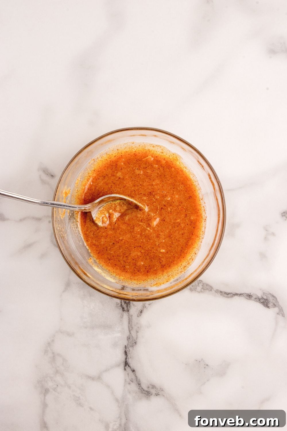 Effortless Honey Mustard Salmon Foil Grill 7 sauce for making Grilled Honey Mustard Salmon in a glass bowl