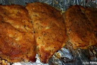 Crispy Baked Parmesan Crusted Pork Chops