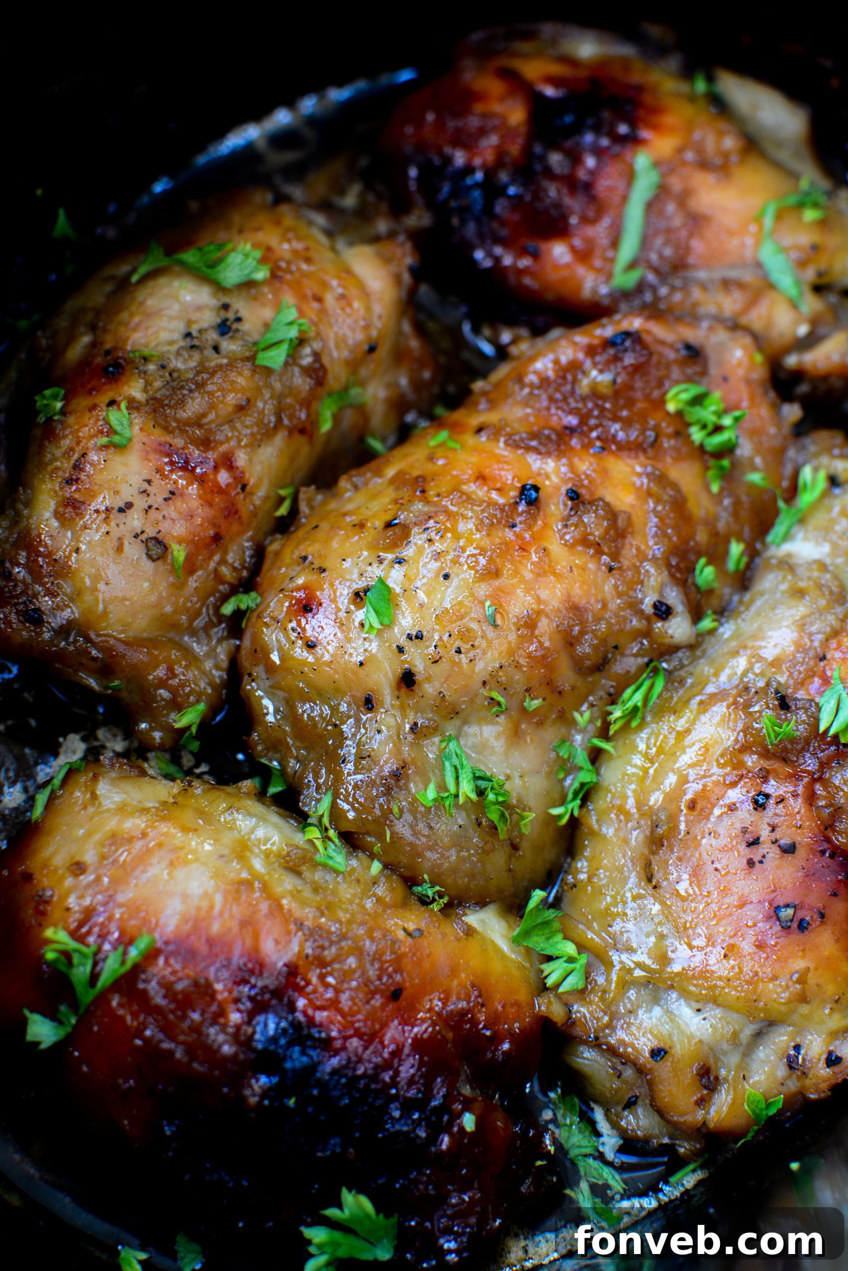 Preparing the ingredients for Crock Pot Garlic Brown Sugar Chicken in a slow cooker