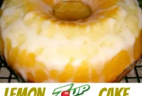 Effortless Lemon 7UP Cloud Cake