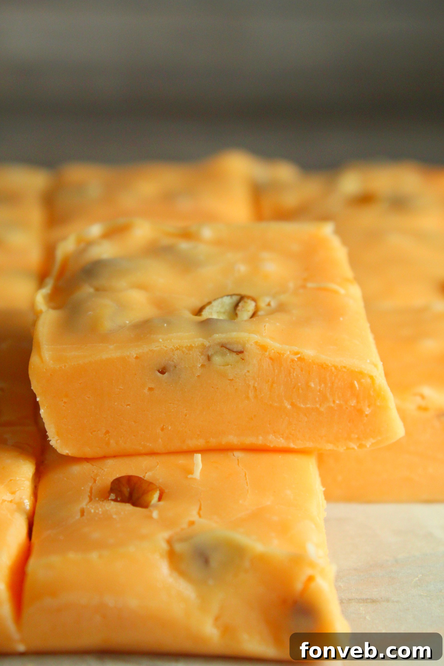 5 Minute No Bake Pumpkin Fudge 5 Ingredients 6 Various pieces of Pumpkin Fudge
