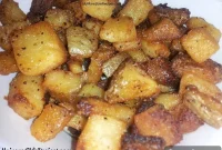Golden Crispy Parmesan Potatoes