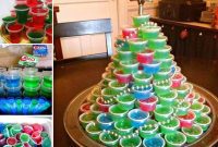 Festive Jello Shot Tower