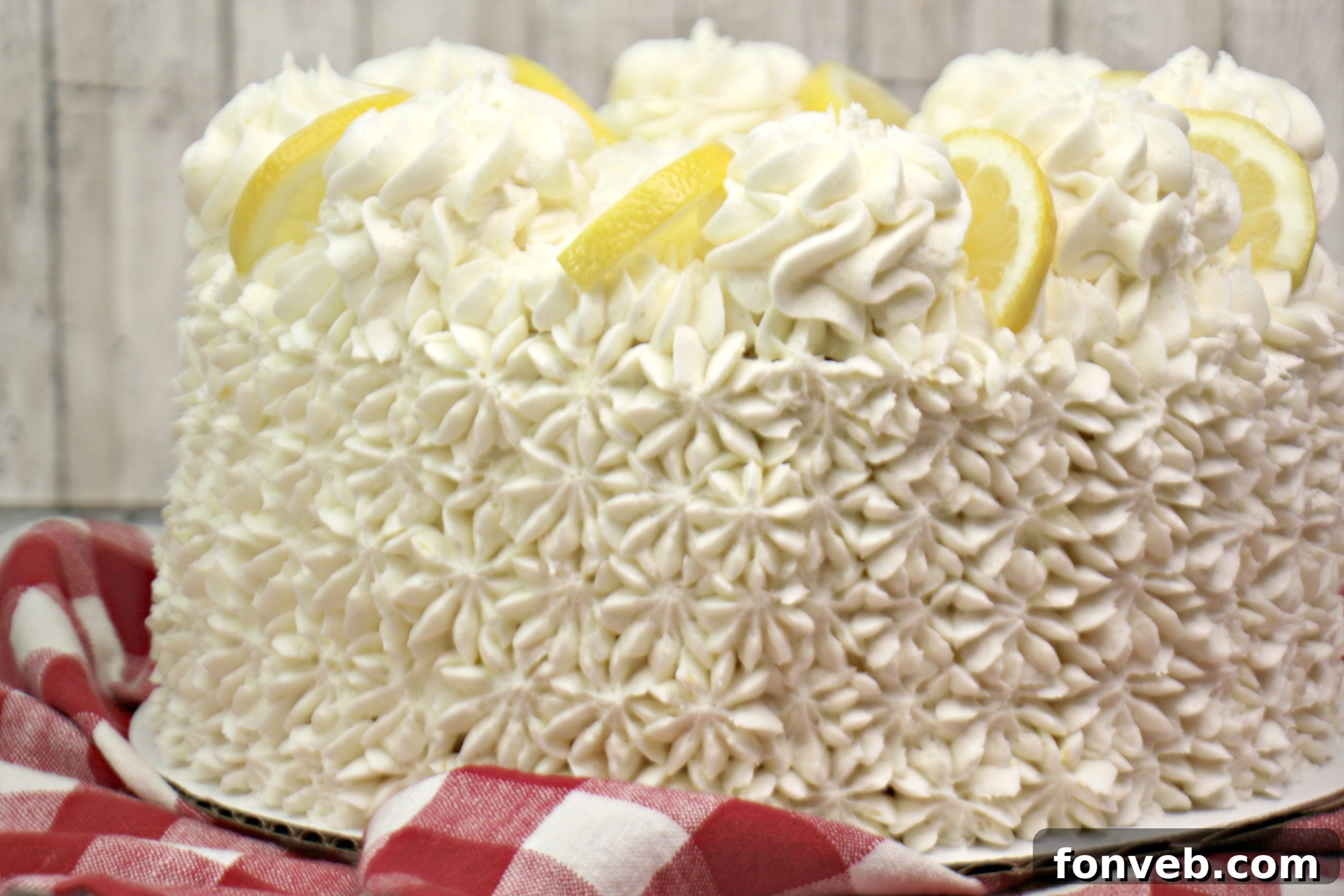 A stunning layered cake, showcasing the artistry of homemade baking.