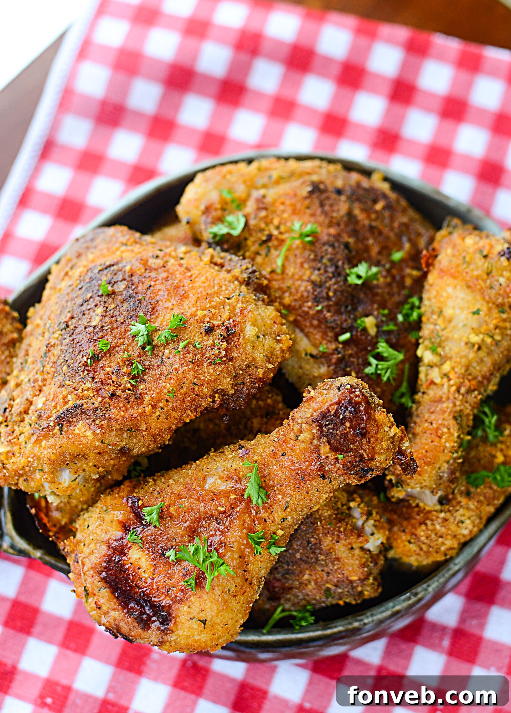 Taco Fried Chicken served with various side dishes