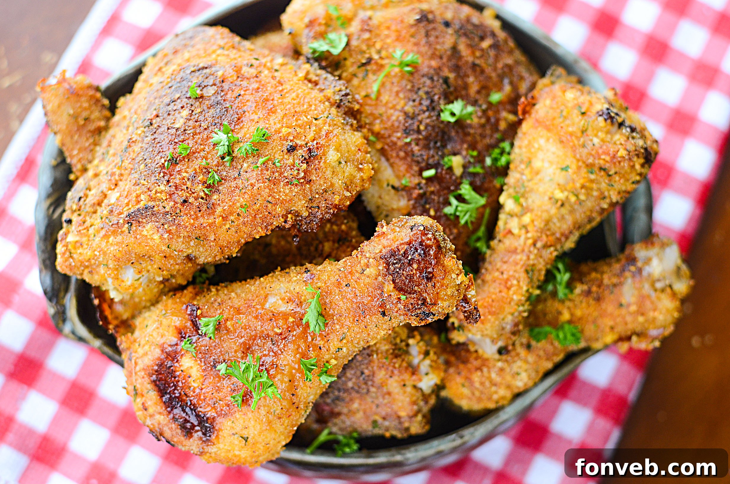 Taco Fried Chicken as a centerpiece for a meal