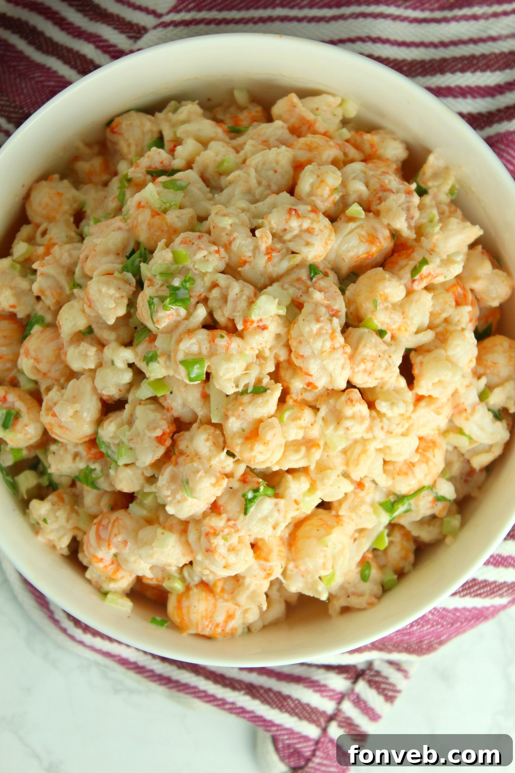 Close-up of fresh lobster meat in a roll