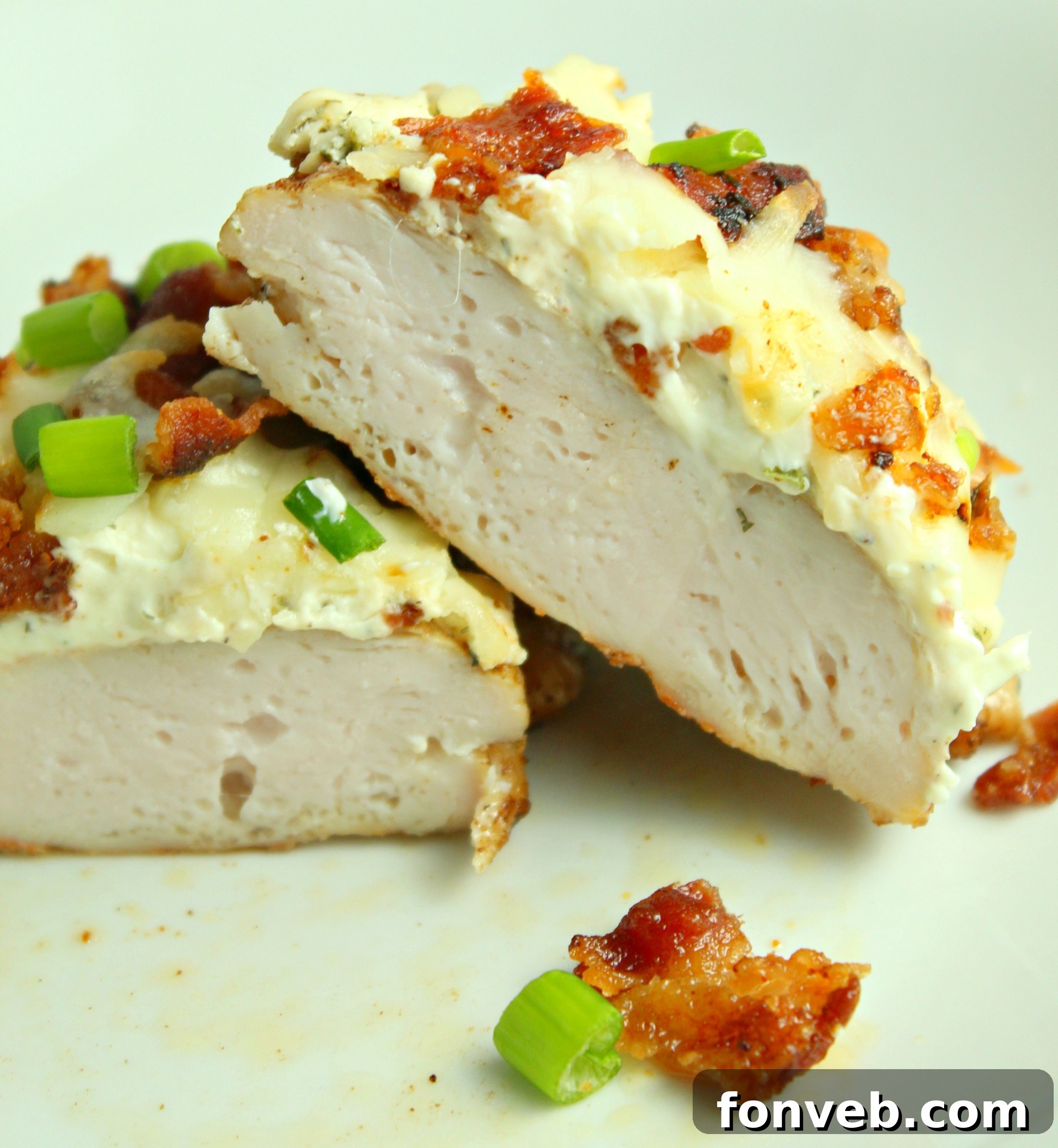 Platter of Smothered Crack Chicken ready to be served