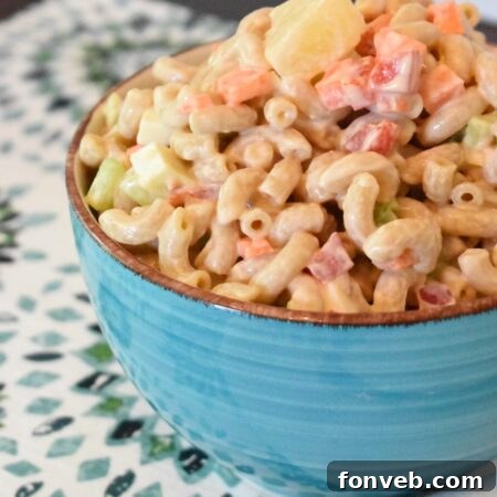 Circular image of Tropical Macaroni Salad