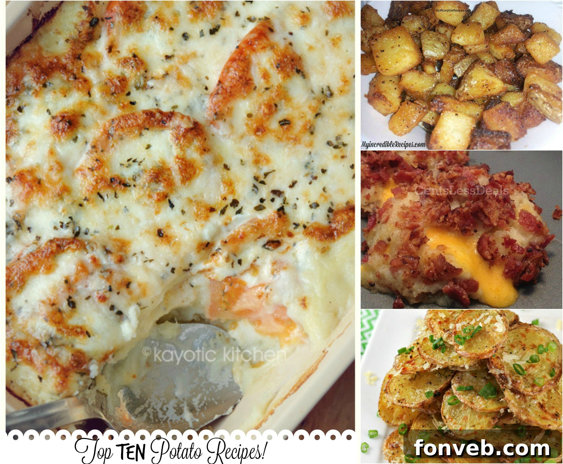 A diverse collection of favorite recipes from various food bloggers