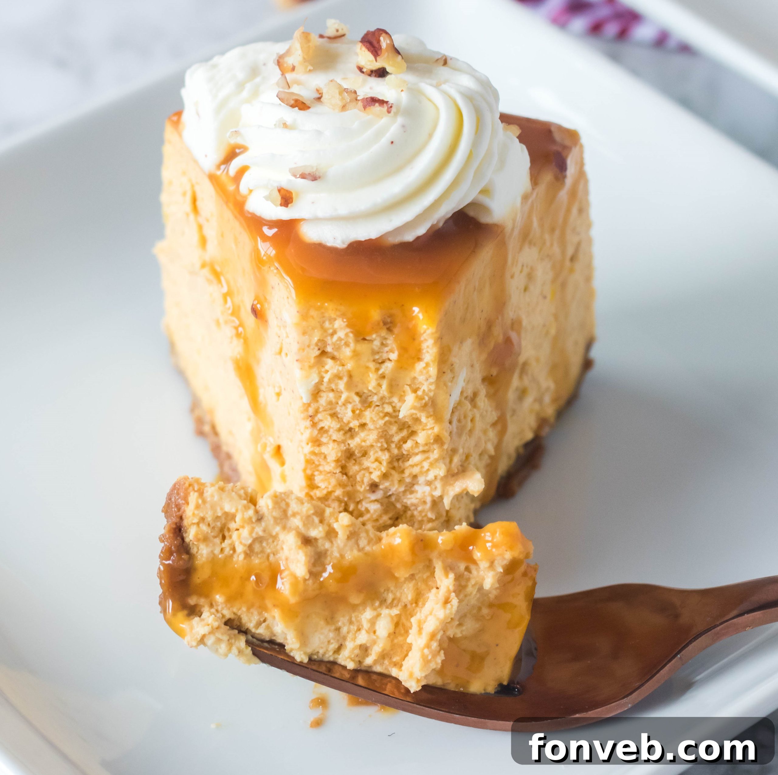 Delicious Instant Pot Pumpkin Cheesecake